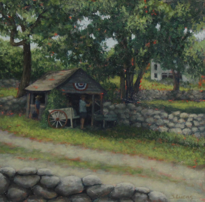 Sarah Stifler Lucas, "Sustenance ", Oil, $1,600