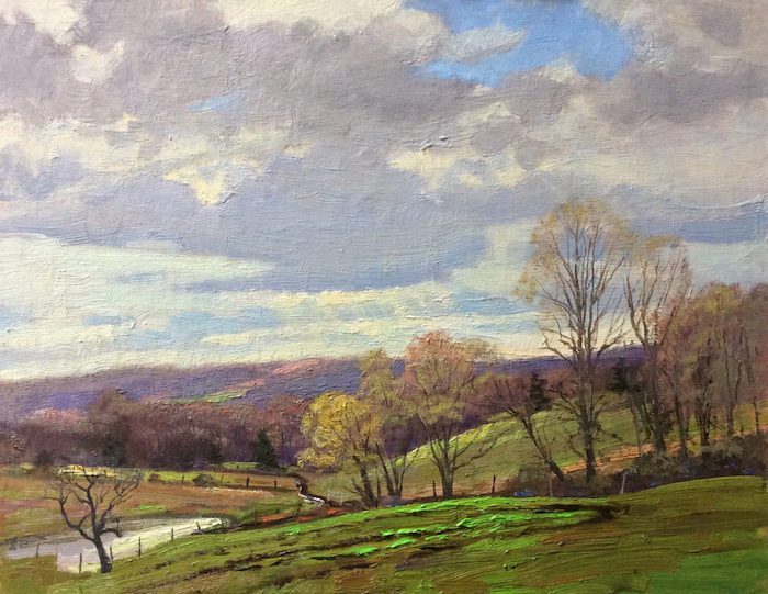 Adkins_Thomas_SpringPastures_oil_11x14_1400