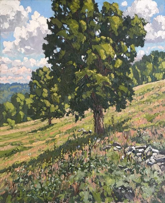 Laurino_Jim_MullenShagbarks_oil_18x22_2300