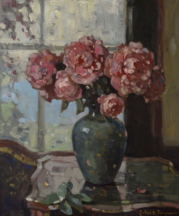 Traynor_John_Flowers-In-The-Parlor_Oil_24x20_11000