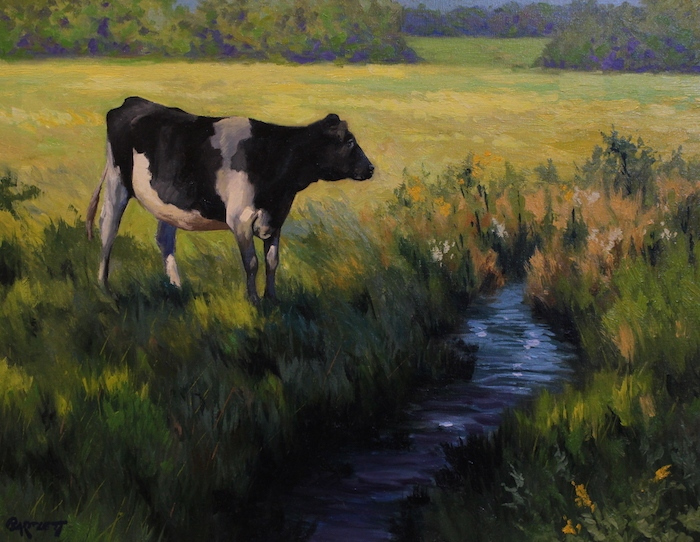 Harley Bartlett, "Contemplation", oil, $4,000