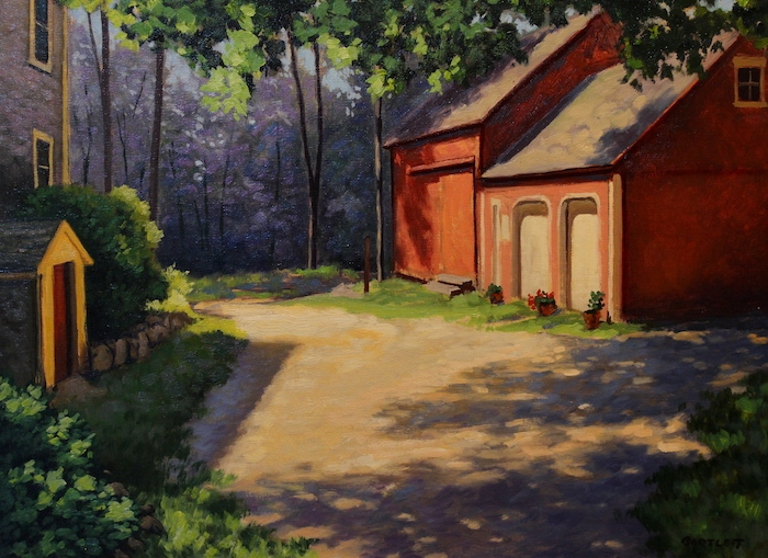 Harley Bartlett, "Light and Shadow", oil, $3,000