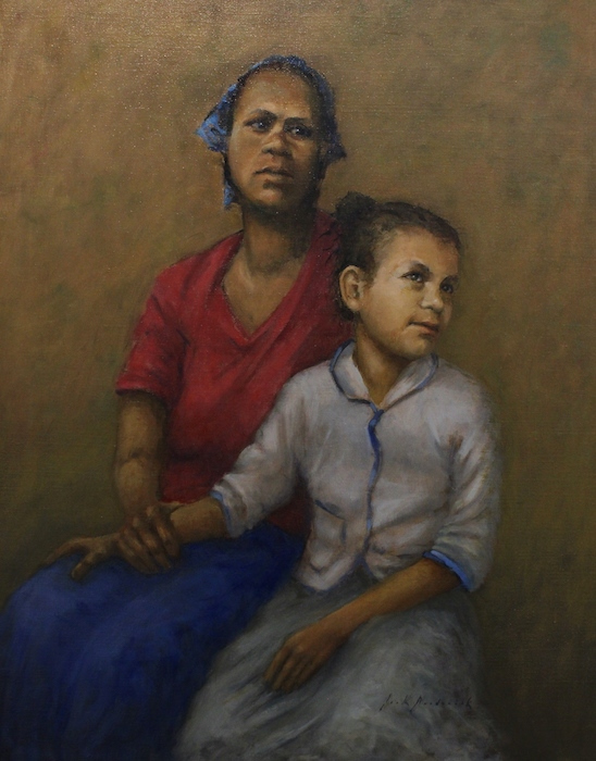 Jack Broderick, "Respite", oil, $3,800