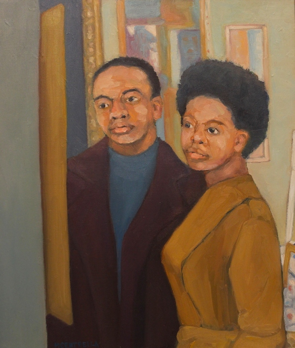Michael Centrella, "Yuag/Impression", oil, $2,200