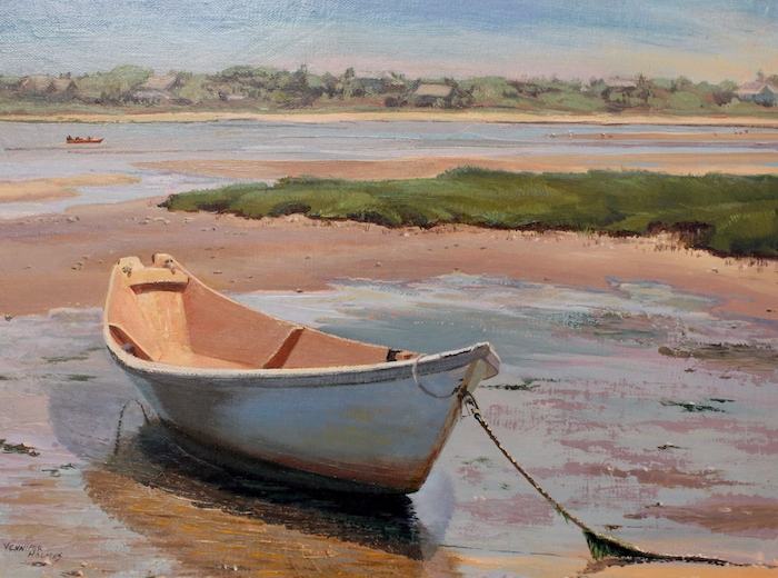 Jennifer Holmes, "Little Dory", oil, $1,000