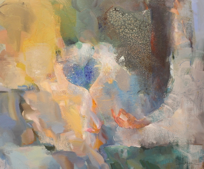 Sunil Howlader, "Gyan Mudra", mixed media, $9,800