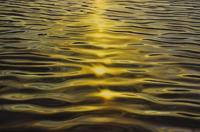 Melissa Imossi, "Touched by Light", oil, $2,000