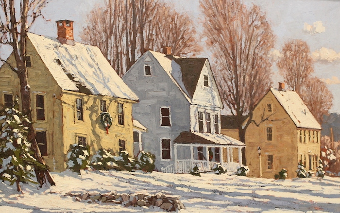 Jim Laurino, "Old Litchfield", oil, $3,500