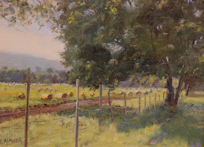 James Magner, "Rob's Farm", oil, $1,150