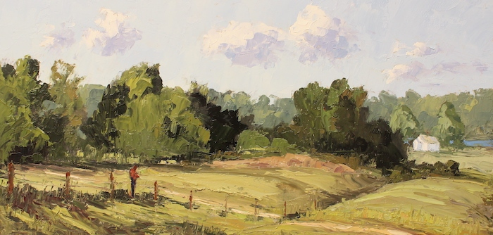 Howard Park, "High Street Farm", oil, $2,400
