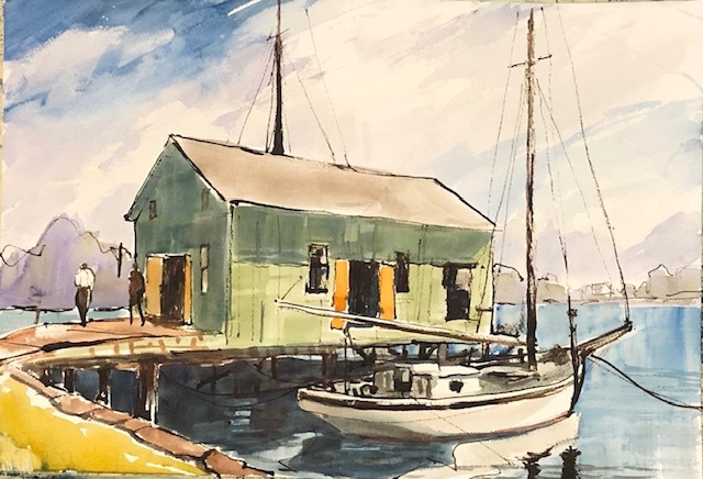Howard Park, "Nellie", watercolor , $1,000
