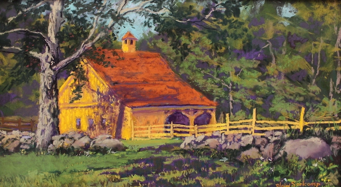 Patricia Seekamp, "Bright Morning", pastel, $550