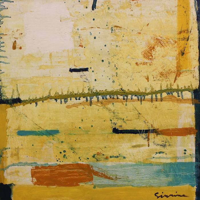 Dennis Sirrine, "Happy Trails 1", mixed media, $1,500
