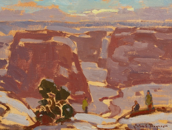 John C. Traynor, "Apache Country", oil, $4,500