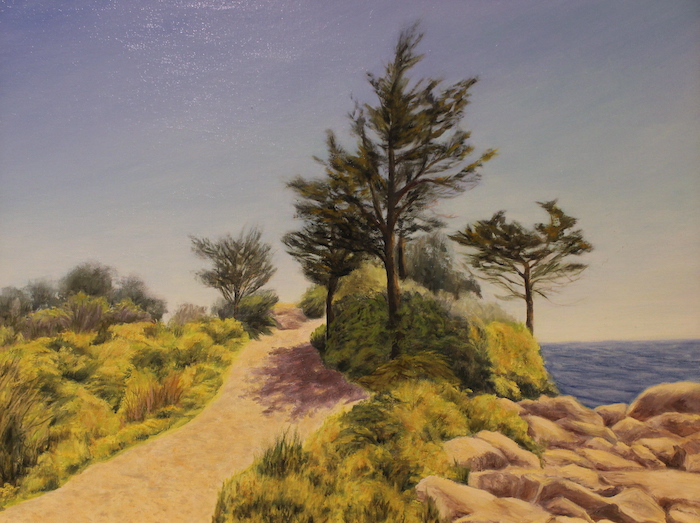 Irene Jeruss, "Coastal Spring", oil, $1,250