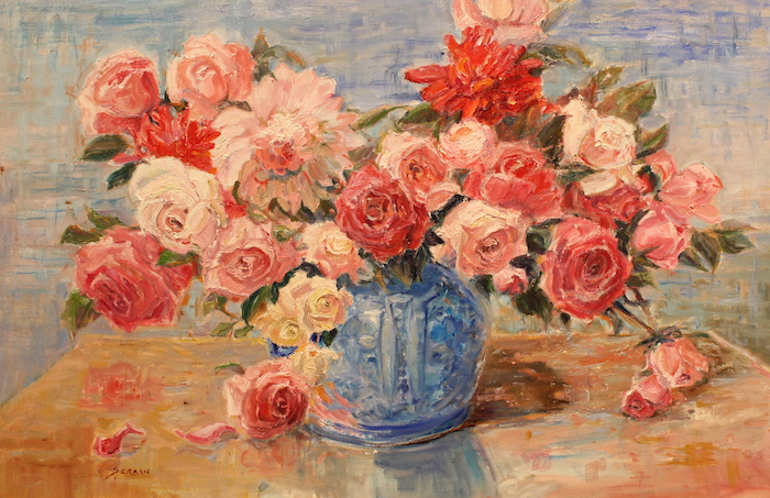 Blanche Serban, "A Sense of Beauty", oil, $1,200