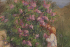 Joann Ballinger, "Lilac Bouquet", pastel, $1,300