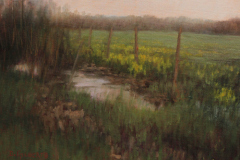 Donna Gilberto, "Spring Meadow", oil, $750