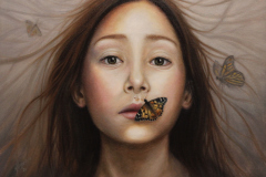 Mike Laiuppa, "Winged Surrender", oil, $735