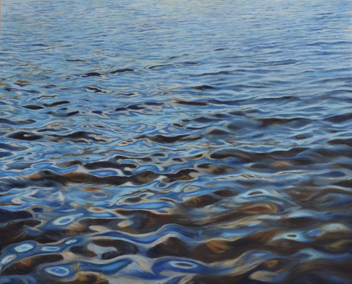 Melissa Imossi, "Still Waters Run Deep", oil, 24x30, $1,500