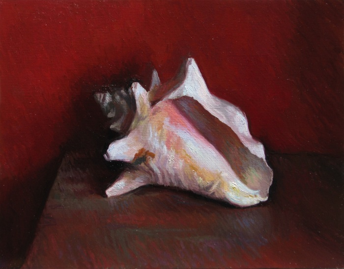 Jack Montmeat, ""Conch Study"", oil, 14x18, $1,400