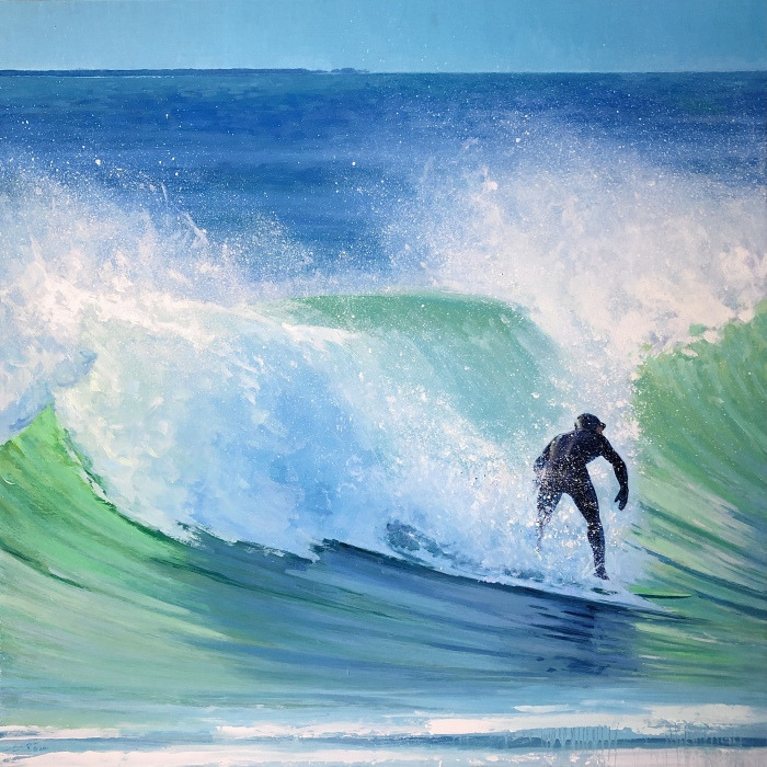 Polly Seip, "Closeout", oil, 30x30, $5,200