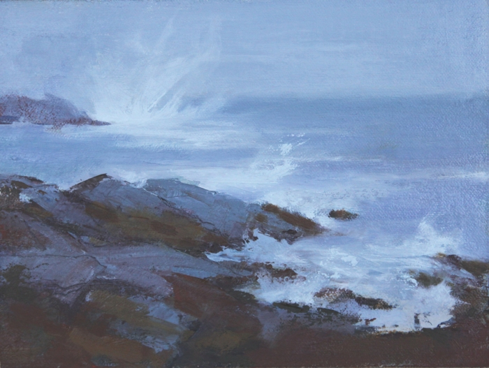 Susan Shaw, "Another Day", oil, 6x8, $375