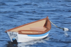 William Burnham, "Ahoy!", acrylic, 15x12, $625