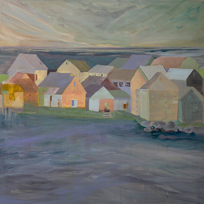 Teri Banas, "By the Sea Where You Live", acrylic, $1,000