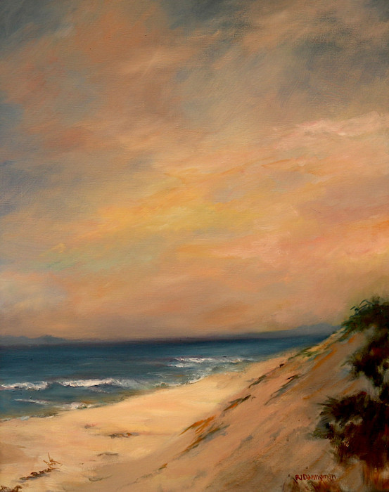 Pamela J. Danneman, "Cape Cod Dunes", oil, $400