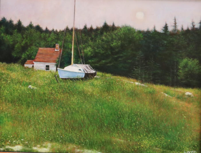 Steve Linde, "Dry Docked", oil, $1,200