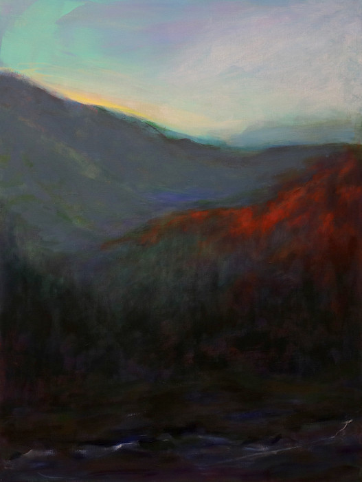 Molly McDonald, "Land Ho", acrylic, $4,200
