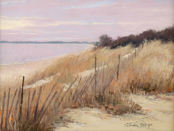 Jane McGraw-Teubner, "The Weathered Look", pastel, $1,200