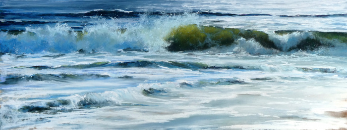 Judy Perry, "Jubilant", pastel, $1,300