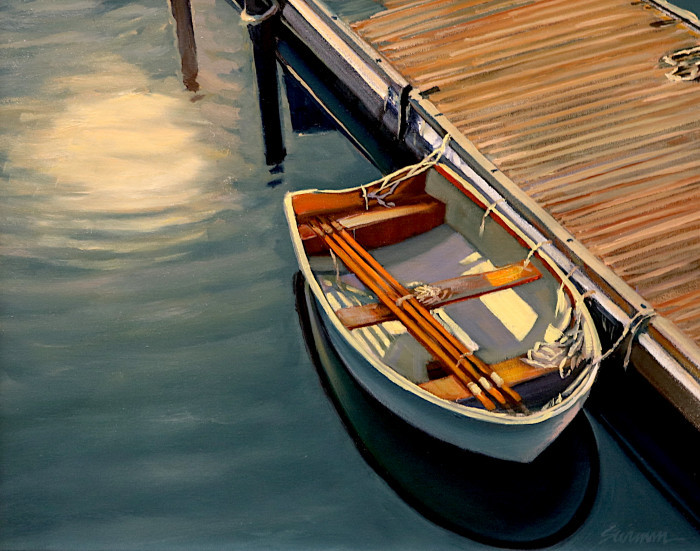Tom Swimm, "Morning Sun", oil, $2,800