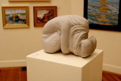 Serena Bates, "Dreamer", Limestone, $2,200
