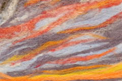 Diane L. Cadrain, "Sunset and Sand", fiber, $200