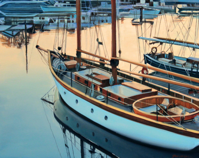 Swimm Tom  Camden Harbor Oil 4800