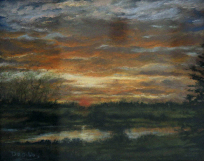 Gibb Dorothy CT Valley Sunset Pastel 425