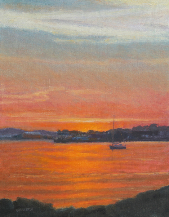 Hylka Laureen Gloucester Sunset II Oil 1800