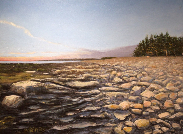 Gain Michael Downeast Loooking West Oil 850