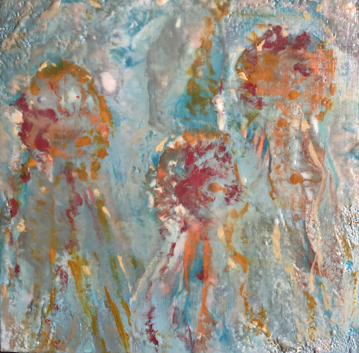 Robertshaw Dorothy Under the Sea, Jellyfish Encaustic Wax 165