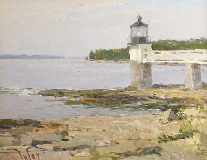 Bikbov Zufar Marshall Point Lighthouse Oil 1400