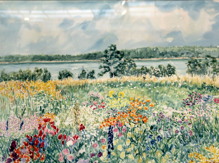 Trehub Martin Blue Hill Bay, Summer Watercolor 1250
