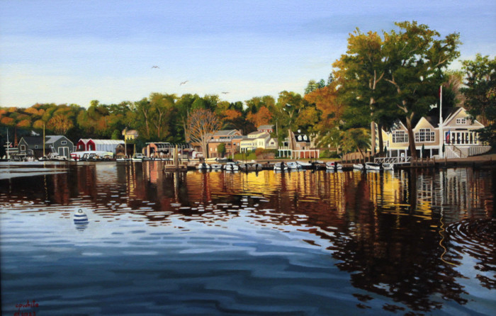 White Chet  Hamburg Cove, Lyme Oil 10500