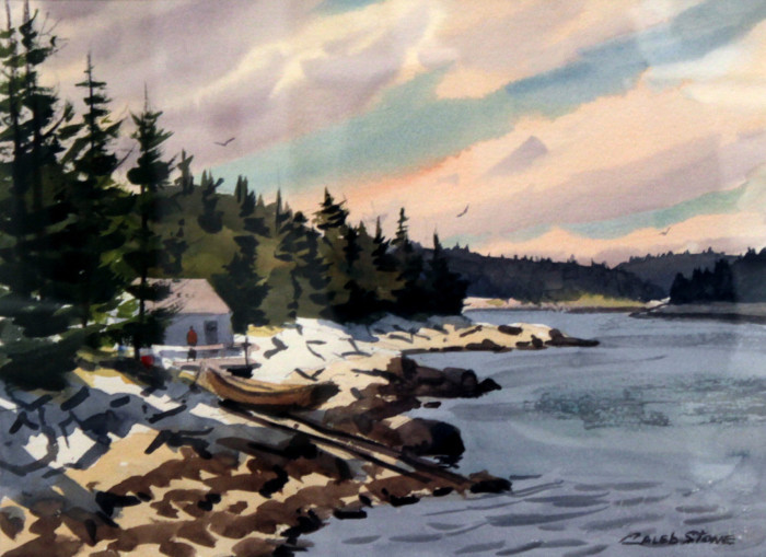 Stone Caleb Hurricane Island Watercolor 1600