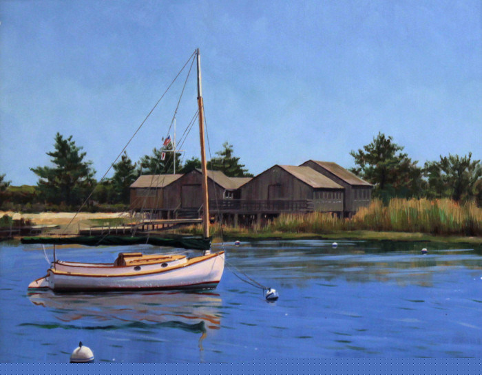 Charon T.A.  Weekapaug Yacht Club Oil 3400