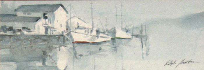 Acosta Ralph  Misty Morn Watercolor 550