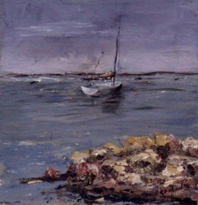 Erdman Carol On the Mooring Oil 250