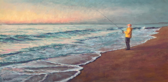 Winkel Susan  Hoping for a Keeper Pastel 350
